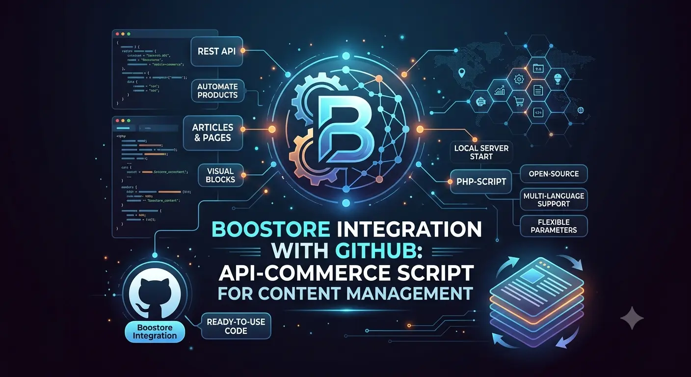API-commerce Integration with Boostore.pro on GitHub