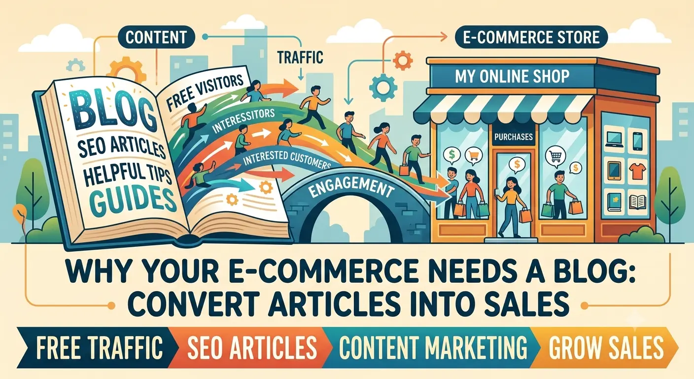 Why an online store needs a blog: content marketing for e-commerce