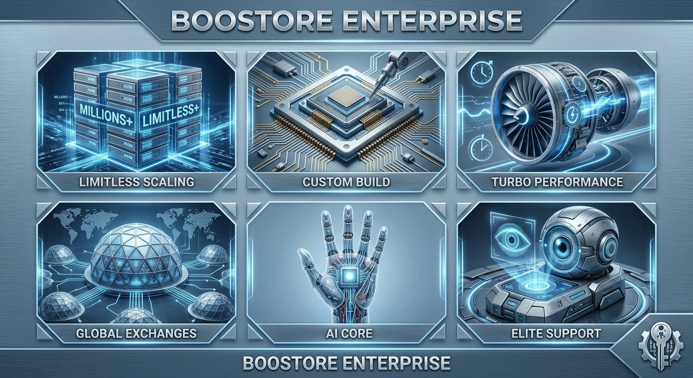 BooStore for Enterprise: Custom Solutions, Modifications, and Limitless Scaling