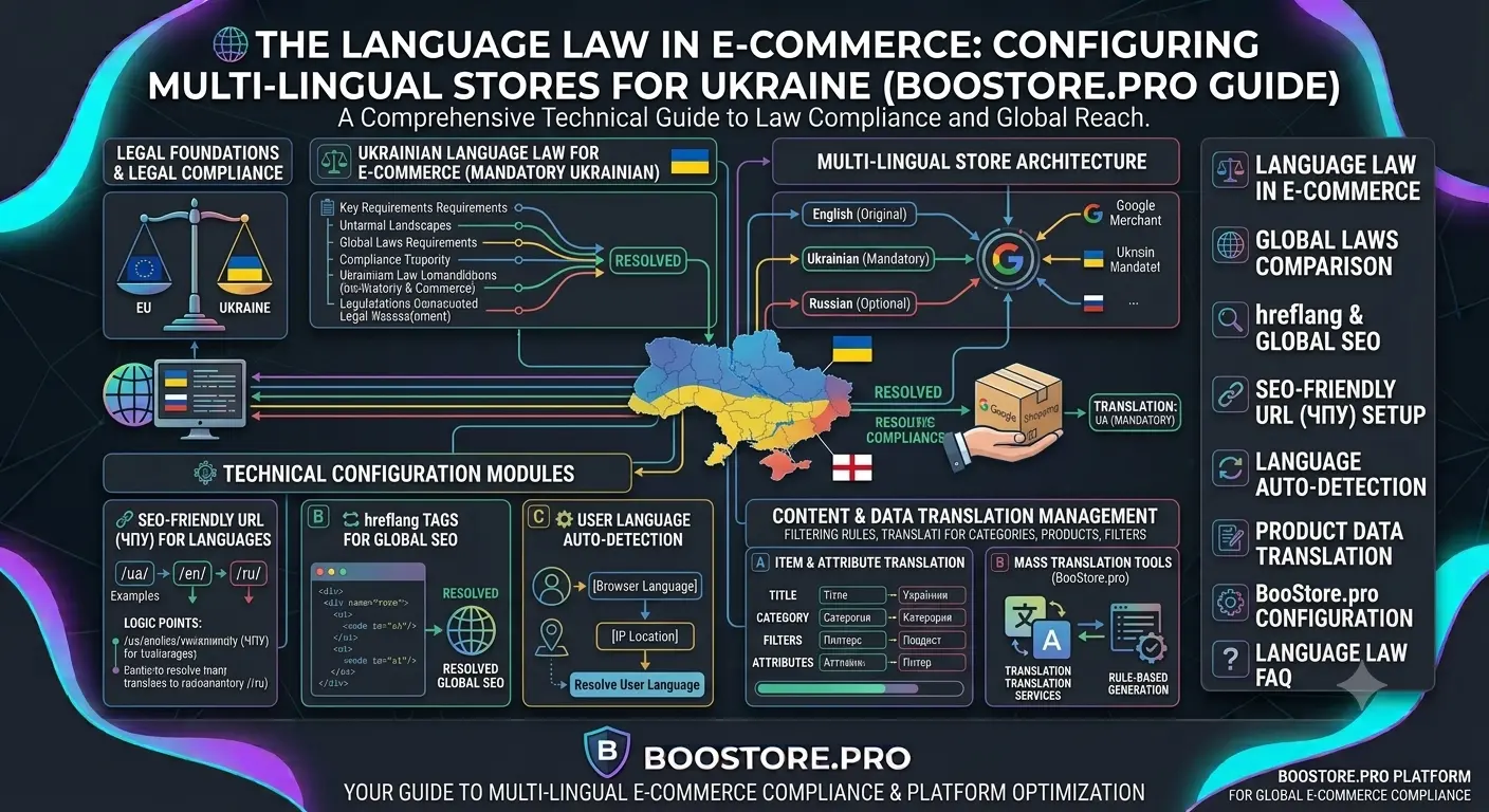 Language law in e-commerce: setting up multilingual online store according to Ukrainian rules