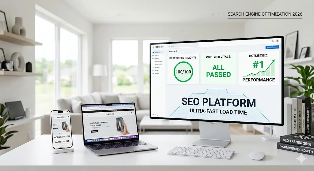 BooStore.pro — the fastest SEO platform 2026: PageSpeed 100/100