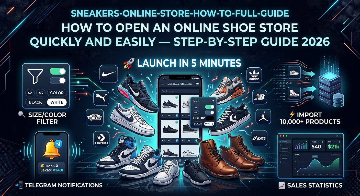 How to Open an Online Shoe Store — Step-by-Step Guide